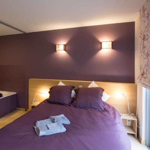 De paarse kamer
